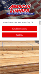 Mobile Screenshot of americanlumberllc.com